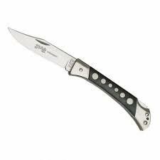Herbertz Coltello 9,2 cm nero plastica acciaio inox