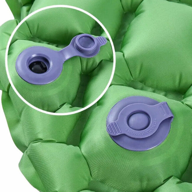 Liber Montis Torus Plus materassino gonfiabile con cuscino, verde