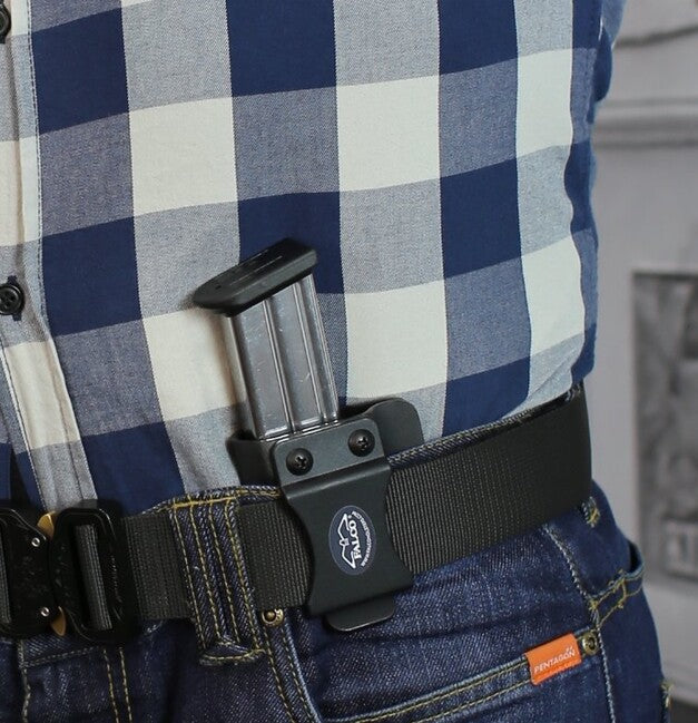 Falco F901 2021 fondina kydex per un caricatore glock 19, nera destra