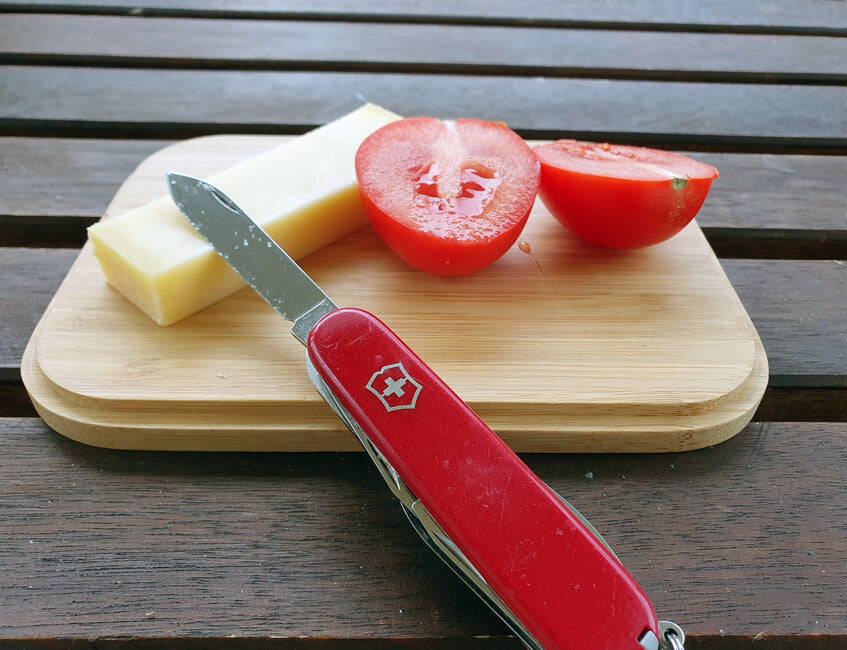 Origin Outdoors Bamboo-Clip Lunch Box Stainless Steel 1.2L