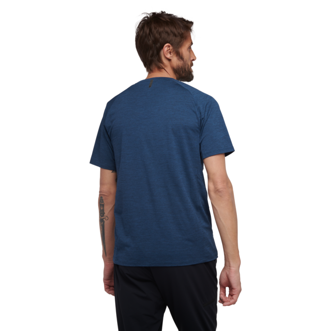 Black Diamond Lightwire Tech maglietta a maniche corte da uomo, indaco