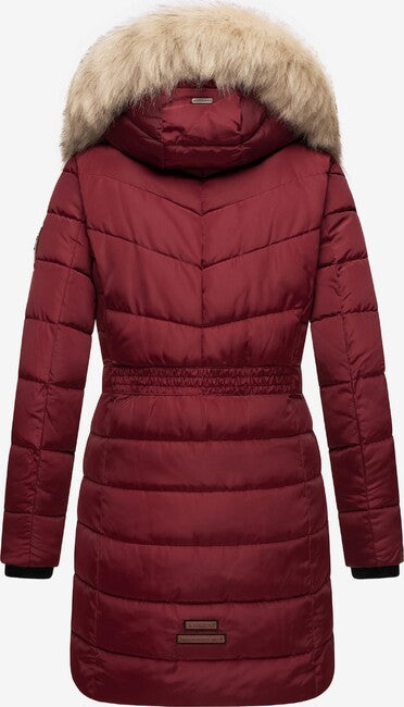 Navahoo Paula parka invernale da donna con cappuccio, bordeaux