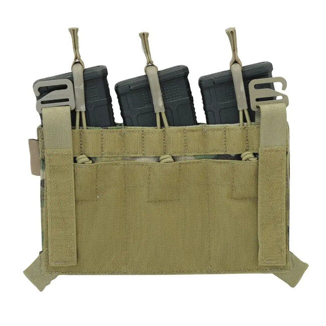 Agilite AG3 Placard Marsupio triplo per caricatori, multicam