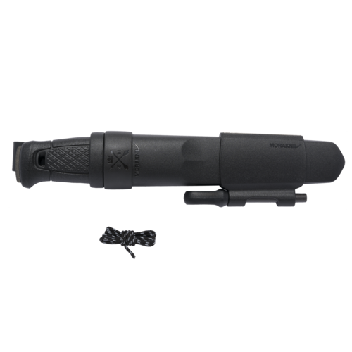 Morakniv Garberg BlackBlade coltello da esterno con kit di sopravvivenza, nero
