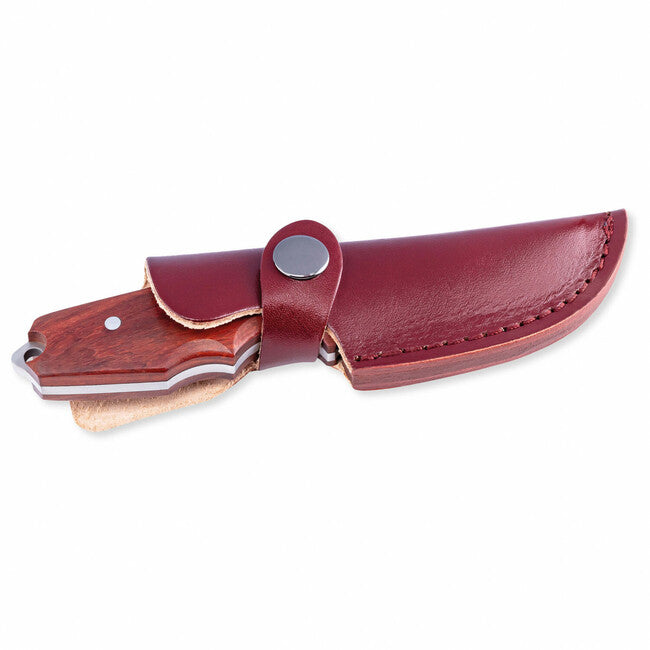 Herbertz Sandelholz coltello compatto 7,2 cm legno