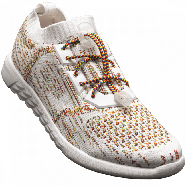 Lock Laces lacci per scarpe, arcobaleno