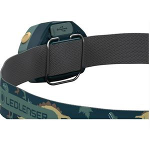 Ledlenser Kidled4R Dino Headlamp, Red