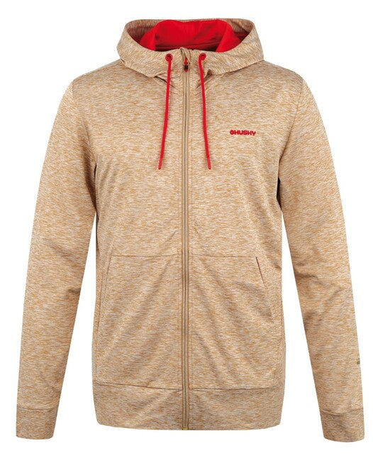 Husky Alony felpa con cappuccio, beige