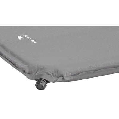 Easy Camp Siesta materassino autogonfiante doppio 5 cm, grigio