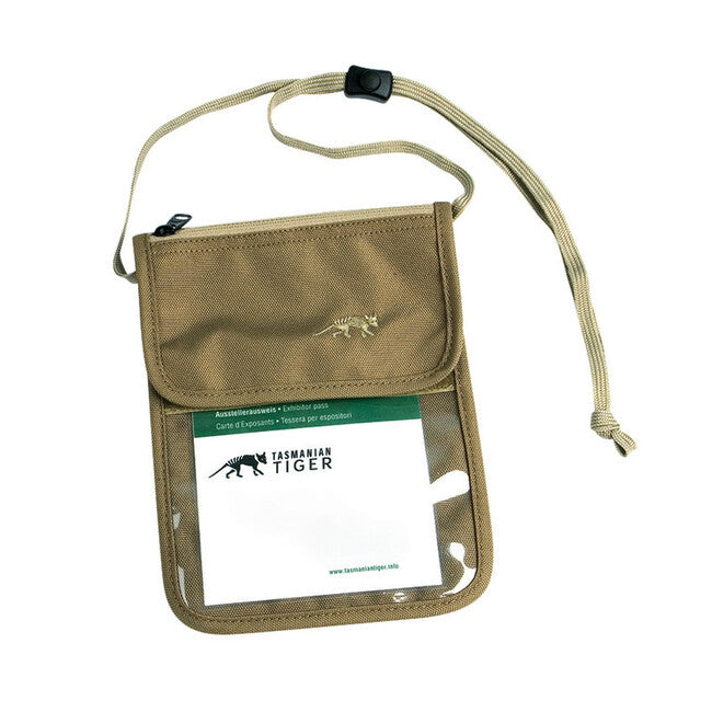 Tasmanian Tiger Marsupio per documenti marsupio da collo, oliva