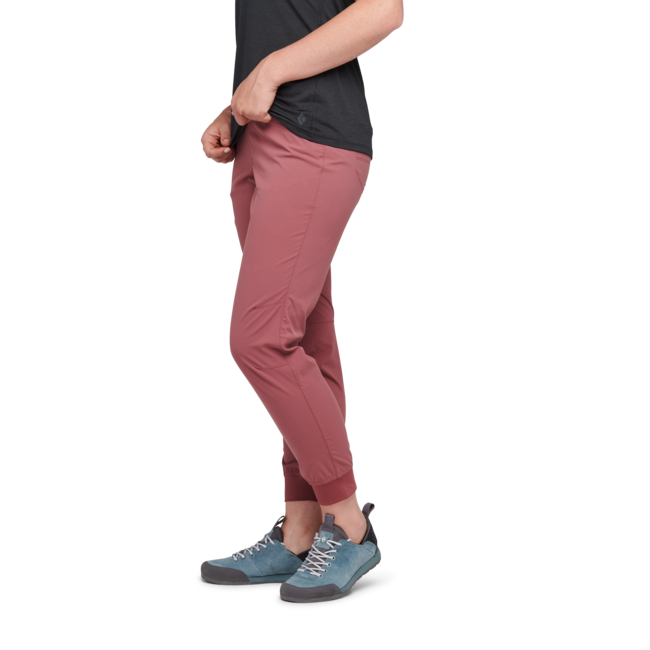 Black Diamond Pantaloni Jogger Tecnici da donna, legno di ciliegio