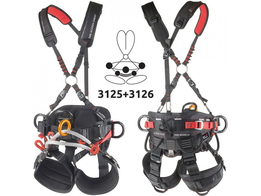 CAMP Tree Access ST Arborist Harness