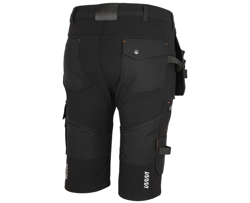 BENNON Erebos pantaloncini da lavoro, nero