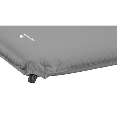 Easy Camp Siesta materassino autogonfiante doppio 10 cm, grigio