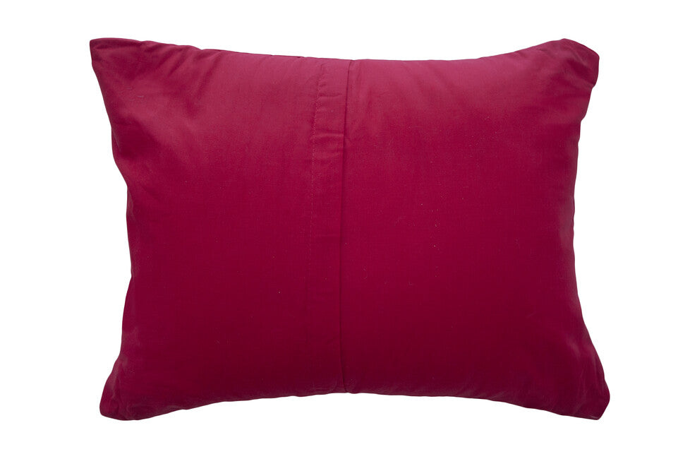 BasicNature Travel Pillow, Red