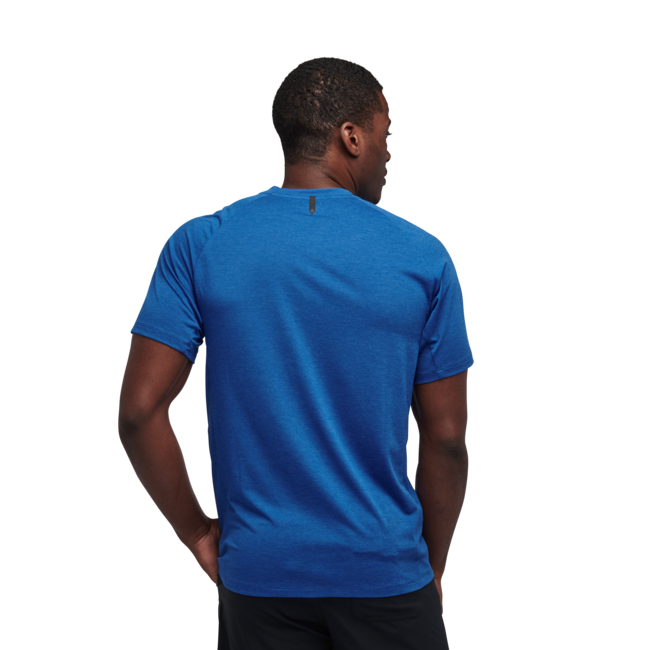 Black Diamond Lightwire Tech t-shirt a manica corta da uomo, blu drifter