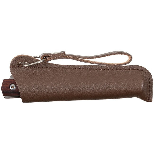 Fox Outdoor Jack Slim knife, per una sola mano, manico in legno
