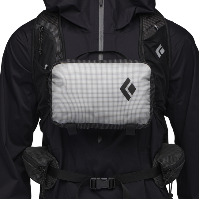Black Diamond Betalight Sattelite borsa, nero-leghe