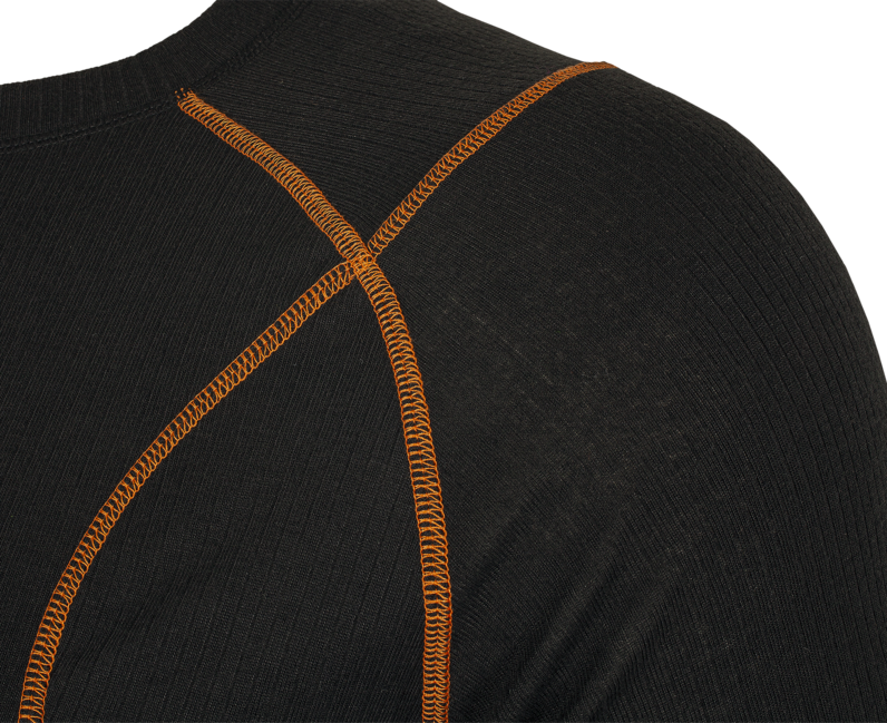 BENNON Artemios camicia termica corta, nero