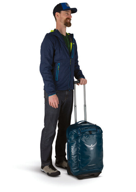Osprey Rolling Transporter 40 borsa da viaggio su ruote, blu venturi