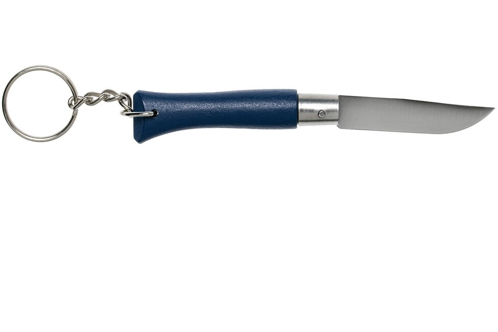 Opinel N°04 coltello pieghevole per chiavi vri, blu scuro