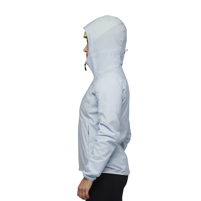 Black Diamond Alpine Start Felpa con cappuccio isolata da donna, blu