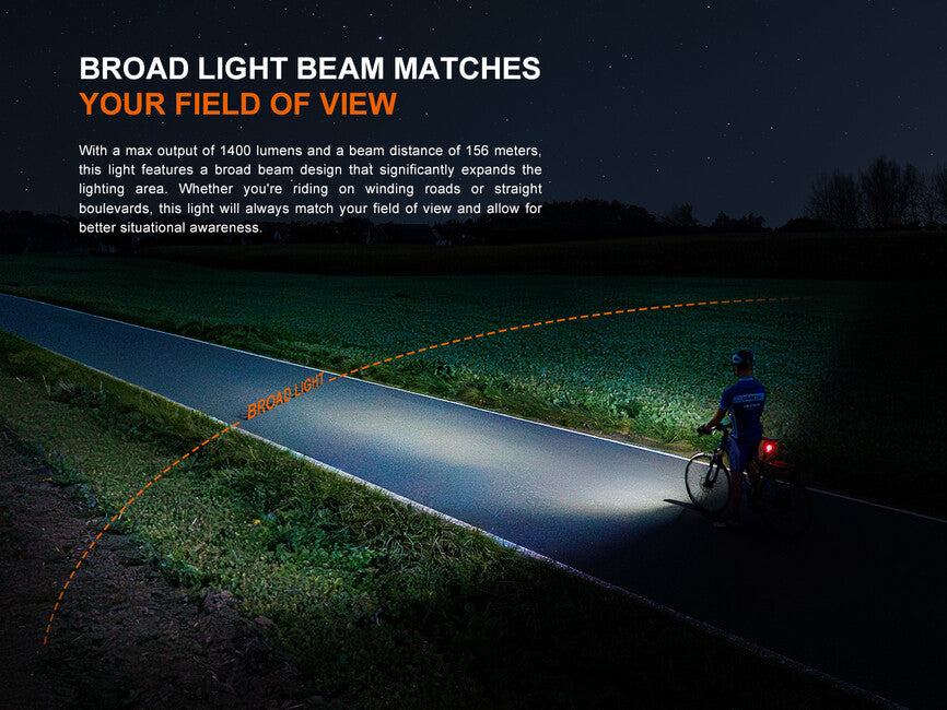 Fenix BC22R luce ricaricabile per bicicletta