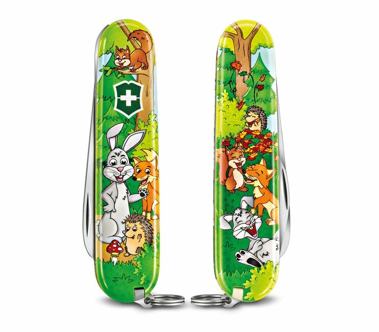Victorinox My First Animal Edition coltello multifunzione per bambini, coniglio, 9 funzioni