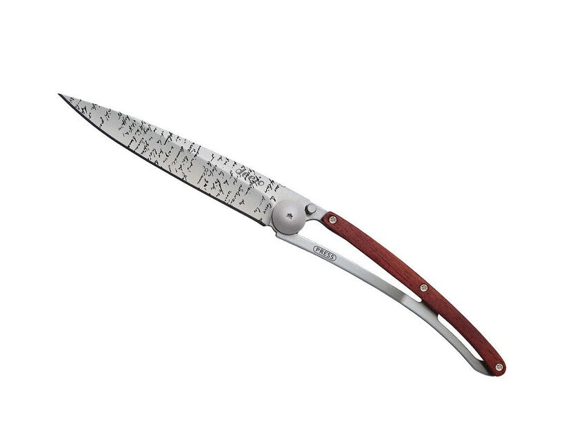 Deejo Coralwood Manuscript coltello per tatuaggi