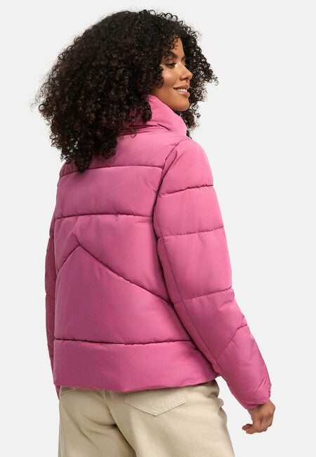 Marikoo Jalliaa giacca invernale corta da donna, berry rouge