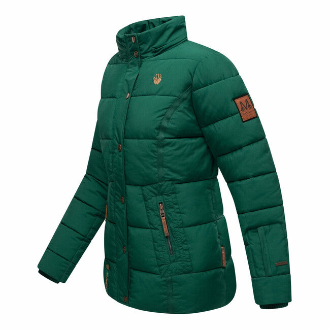 Marikoo Nekoo giacca invernale da donna, evergreen