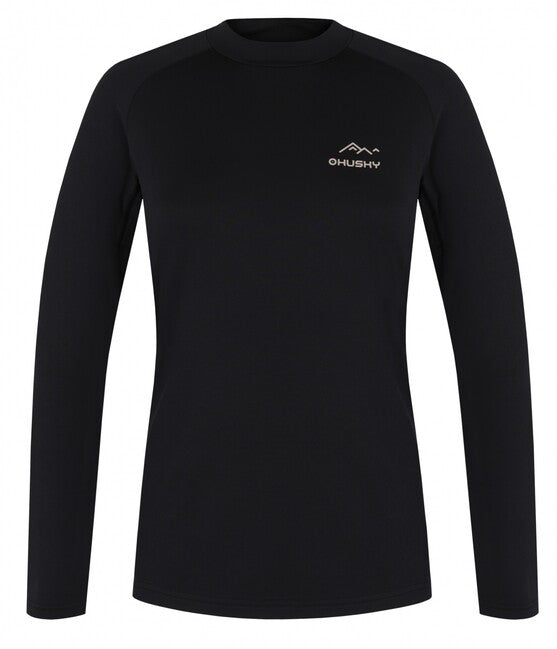 HUSKY Tromi Women's Thermal Long Sleeve Shirt L, Black
