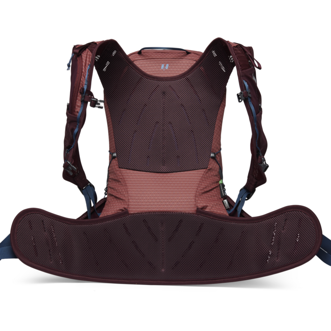 Black Diamond Pursuit 30 zaino escursionistico da donna, blu ciliegia-rosa