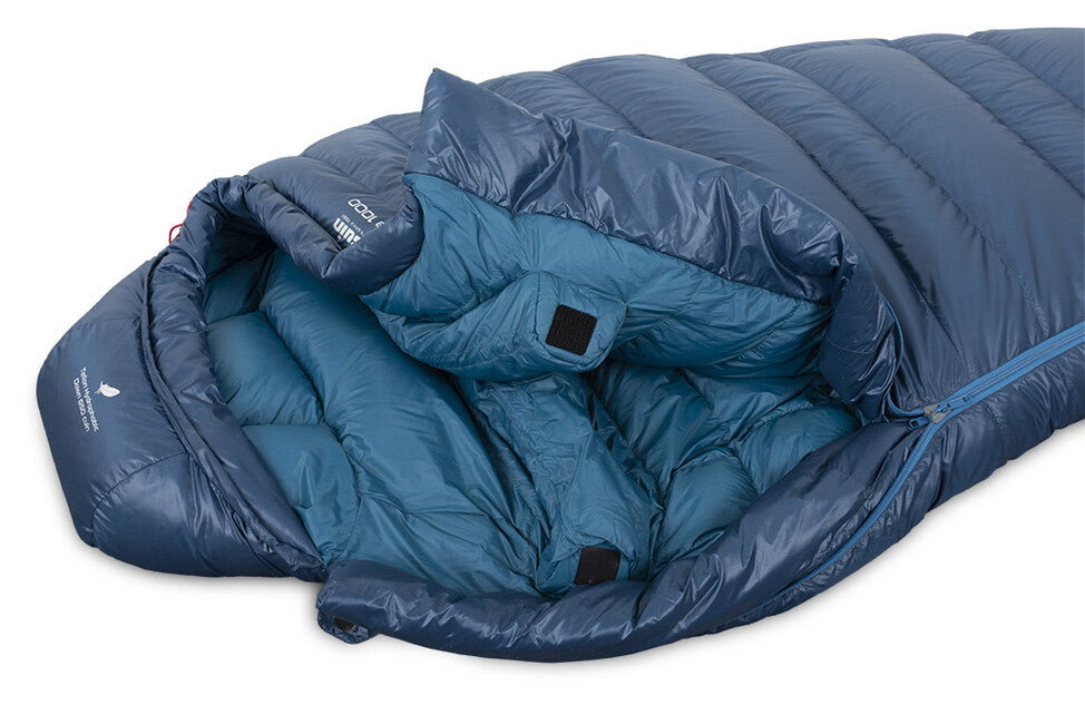 Pinguin Magma 1000 sacco a pelo, blu