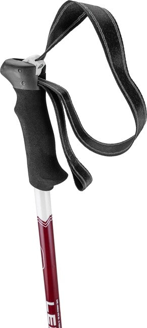 LEKI Trail Lite Trekking Poles, Tamarillo-White, 100-135 cm