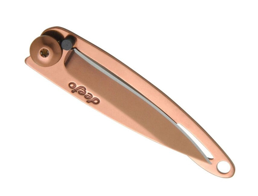 Deejo coltello chiusura nudo, rame