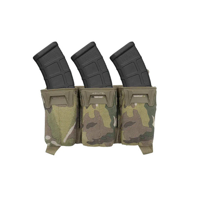 Agilite Custodia per caricatori Pincer Triple, multicam
