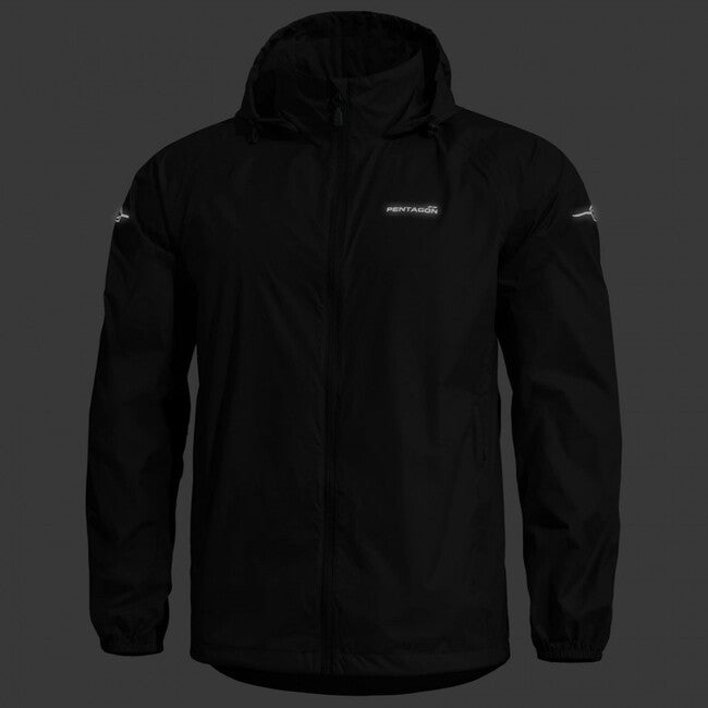 Pentagon Cloudburst Packable giacca da uomo, nera