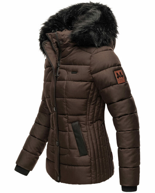 Marikoo Unique marikà invernale da donna giacca, dark choco