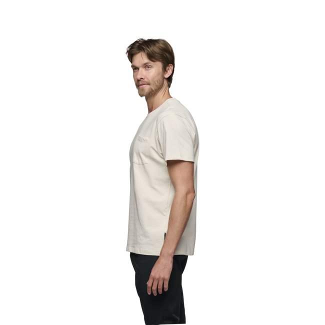 Black Diamond Project maglietta a maniche corte da uomo, bianco sporco