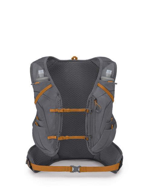 OSPREY Duro 15 Running Backpack, Phantom Grey/Toffee Orange