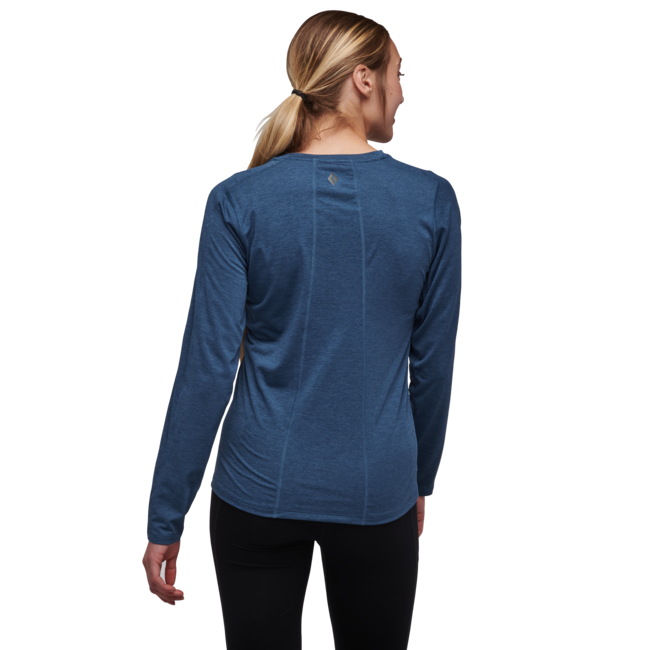 Black Diamond Lightwire Tech maglietta a maniche lunghe da uomo, blu inchiostro