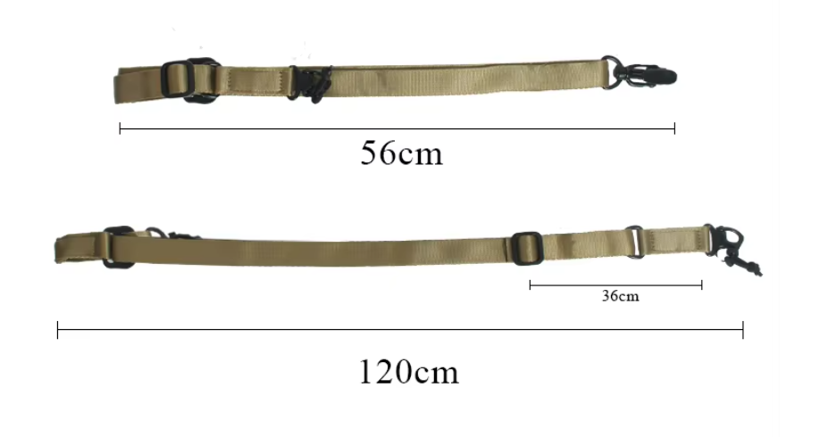 DRAGOWA Tactical Ms2 cinghia per pistola, oliva