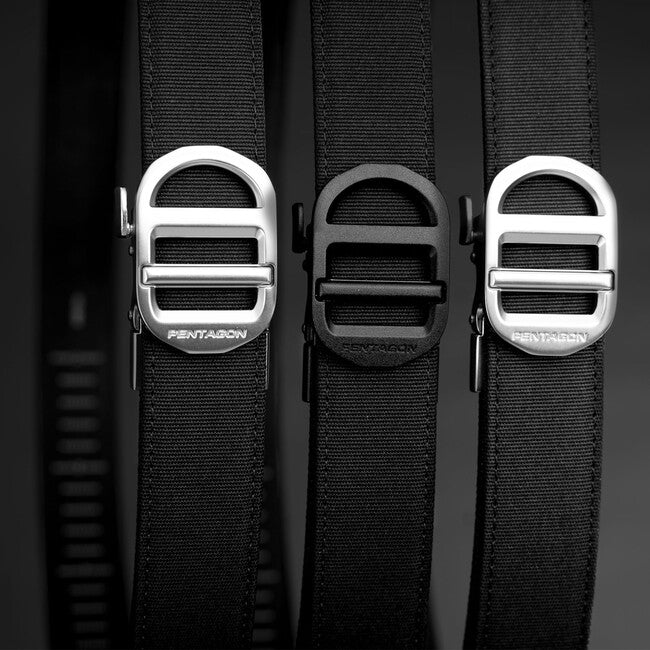 Pentagon Chuck Rachet DRK belt, nero
