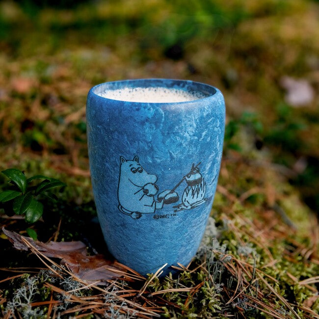 Kupilka 30 Moomintroll coffee tazza alta per bambini, blu