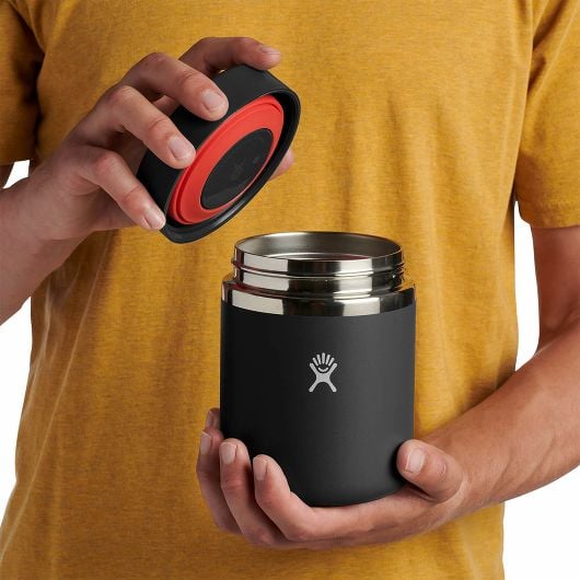 Hydro Flask Food Thermos 28 OZ Barattolo isolato per alimenti 795 ml, nero