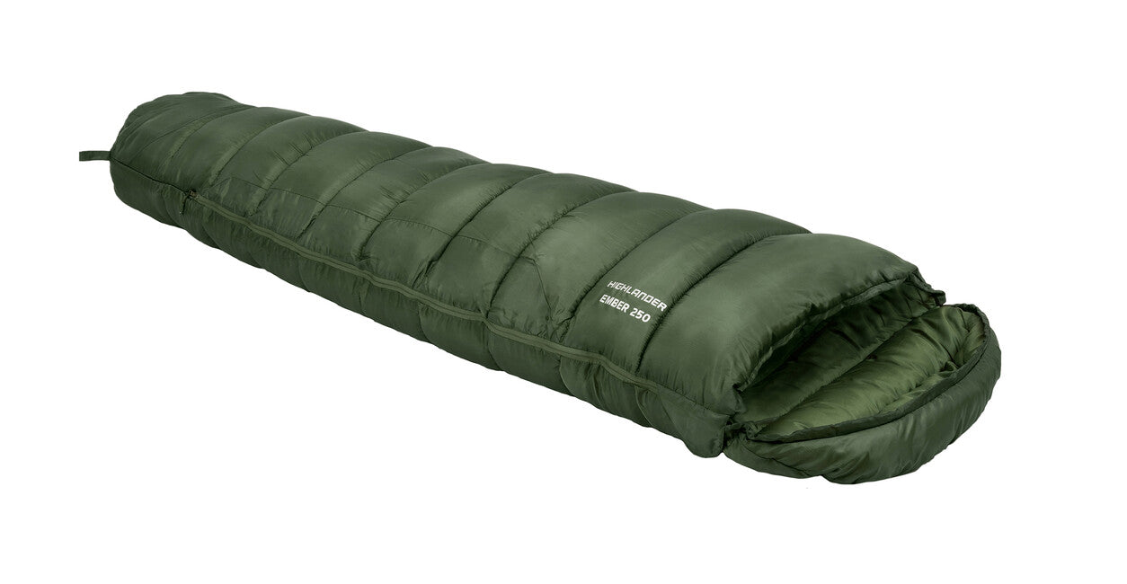 Highlander Ember sacco a pelo 250, olive