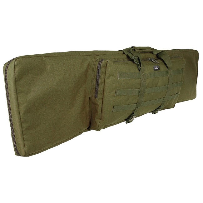 MFH fondina per 2 pistole lunghe, verde OD