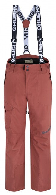 Husky Gili pantaloni da sci da uomo, marroni