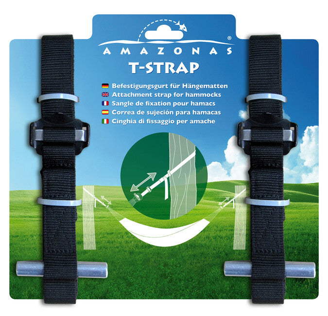 Amazonas T-Strap accessori per amaca 2 pezzi
